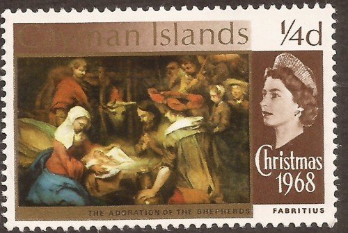 Adoration of Shepherds, by Carel Fabritius; Commemorative; Christmas Issue