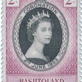 Queen-Elizabeth-Basutoland-1953-Coronation-Issue