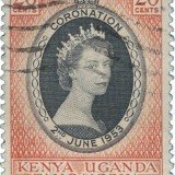 Queen-Elizabeth-Kenya-Uganda-Tanganyika-1953-Coronation-Issue
