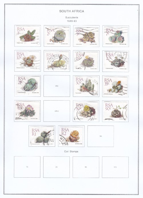 South Africa Succulents 1988 93