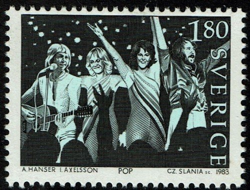 Sweden 1473d ABBA 1983