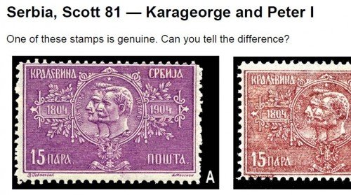 Serbia, Scott Nr 81 (1904)