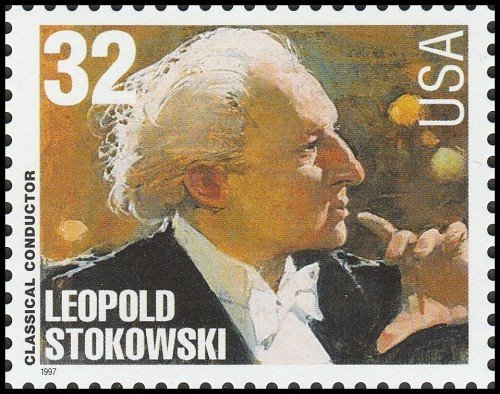 USA, Scott Nr 3158 (1997)
Oct 31, 1955: Leopold Stokowski conducts the Houston Symphony in the first performance of Symphony No. 2, “Mysterious Mountain,” by Armenian-American composer Alan Hovhaness.