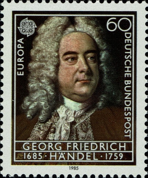 Germany, Scott Nr 1440 (1985)
Nov 3, 1752: George Frideric Handel undergoes a failed eye operation. When asked if he would ever compose music again, he replies, “I don’t see it.”
