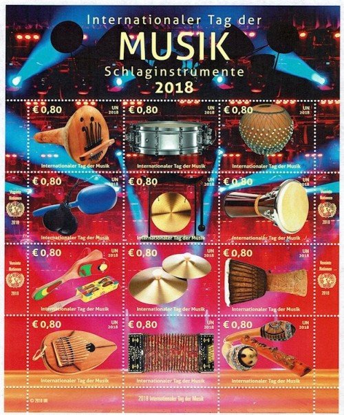 Sheet 1 of 3: UN International Music Day