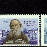 Russia-Scott-Nr-2391-93-1960-Leo-Tolstoy