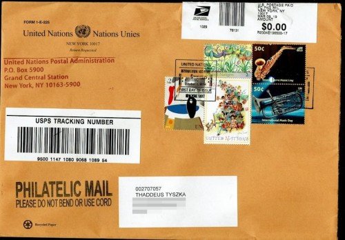 Mailed out March 9, 2019. Cancelled with a Oct 1, 2018 First Day postmark.