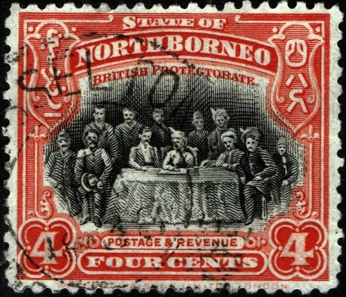 North Borneo, Scott Nr 170 (1926 28)