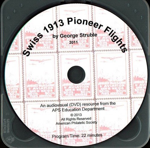 The beginnings of Swiss air mail service.