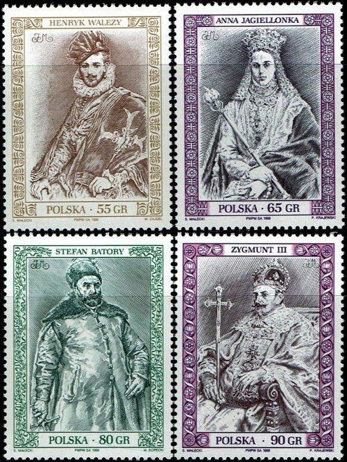 Poland, Scott Nr 3394-97 (1998)