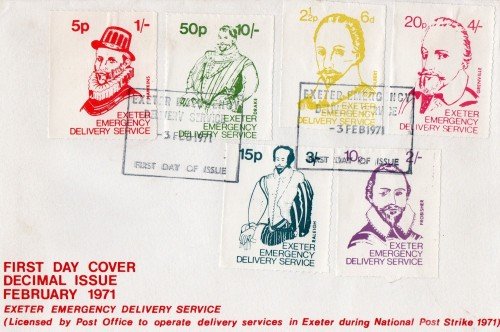 strike mail feb 1971