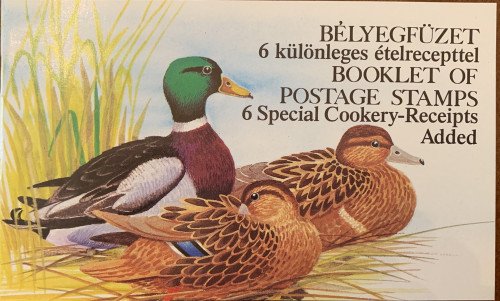 (1) Hungary 3138a (1988) Prestige Booklet Front Cover