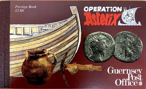 Guernsey, Scott Nr 502a (1992) Prestige Booklet Front Cover