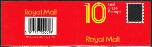 23-08-1988 DB17(8) 10 x 19p, code N booklet.