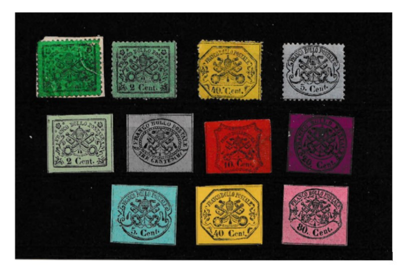 Papal States Stamps