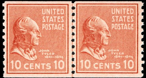 USA, Scott Nr 847 (1939) Line Pair